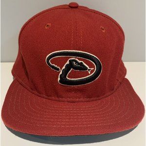 Arizona Diamondbacks MLB New Era 59FIFTY Size 7 1/2‎ Red Fitted Hat